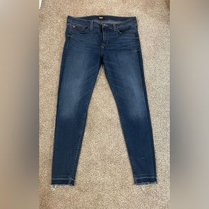 Hudson Krista Skinny Ankle Jeans with Release Hem
